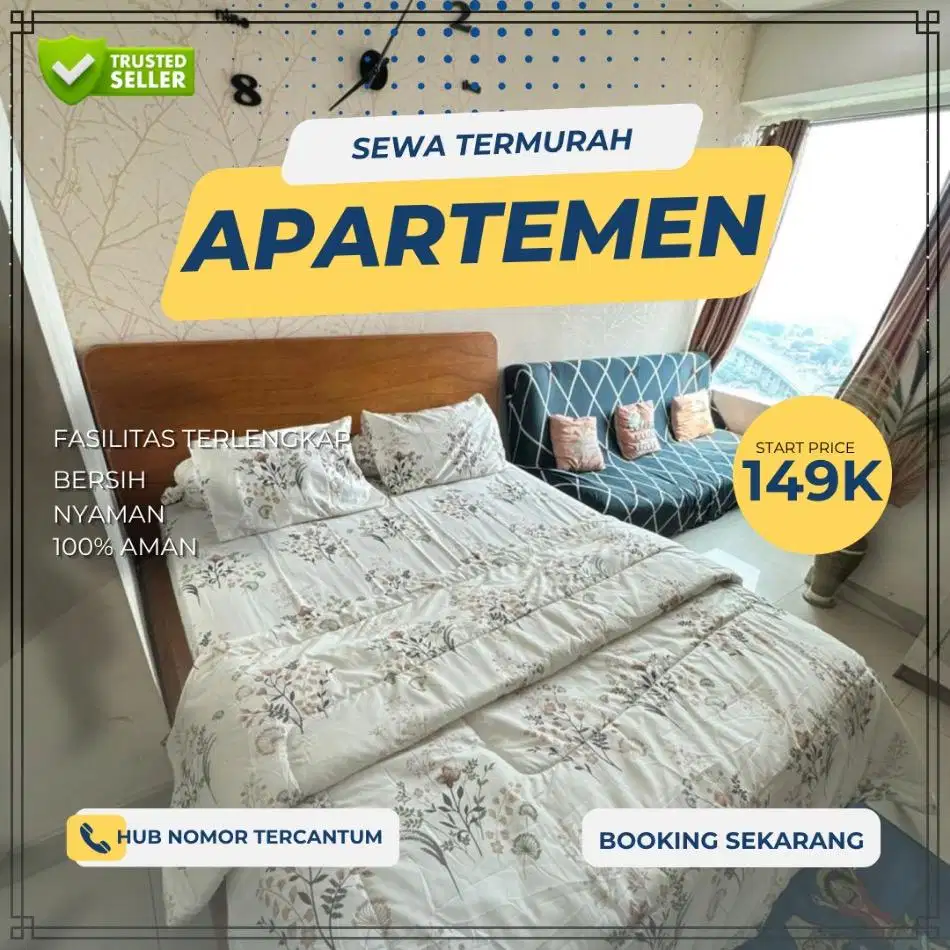 Sewa Apartemen Grand Kamala Lagoon Harian/Transit Bekasi Sekatan Murah