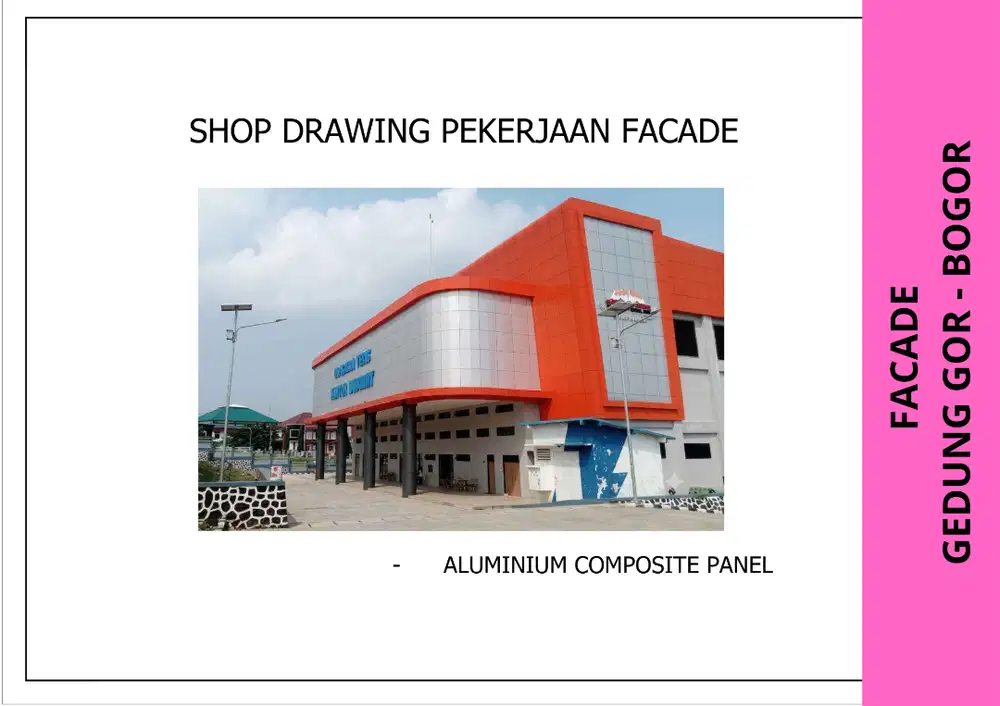 JASA GAMBAR AUTOCAD PROFESIONAL: SPESIALIS FACADE ALUMINIUM KACA & ACP