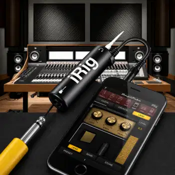 iRig AmpliTube Gitar Adapter Interface for iPhone iPod Touch iPad