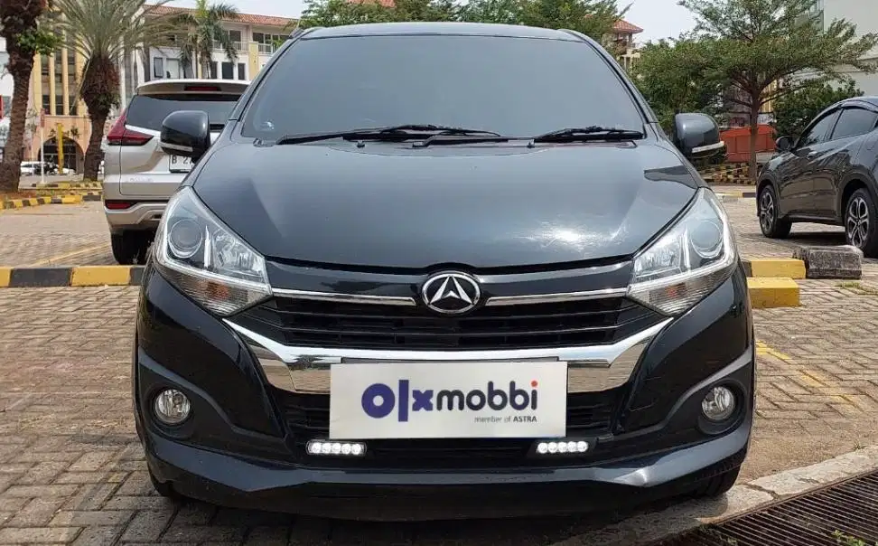 TDP 7, JT Daihatsu Ayla 1.2 R Bensin-AT Hitam 2020