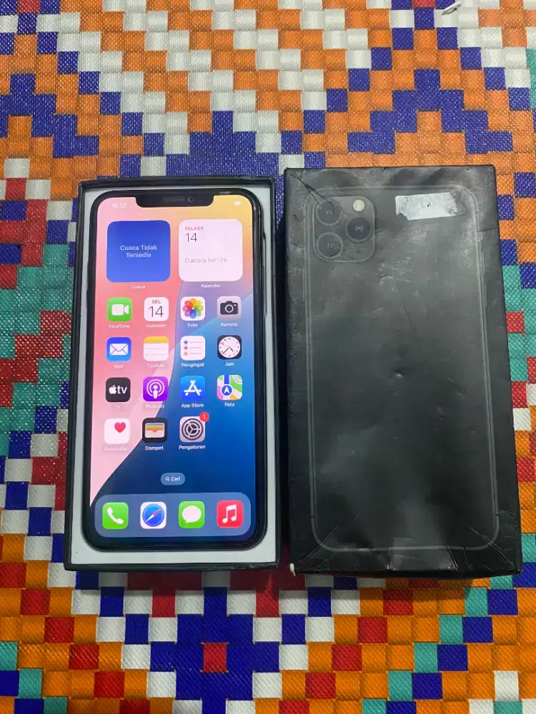 Iphone 11 ProMax 256 Gb, Regist Beacukai