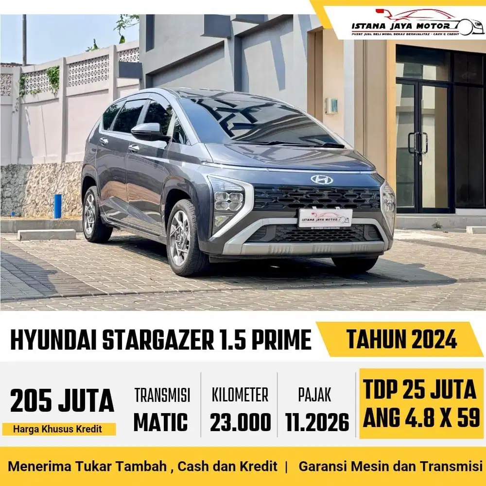 [KM 23RB] Hyundai Stargazer Prime IVT NIK 2024