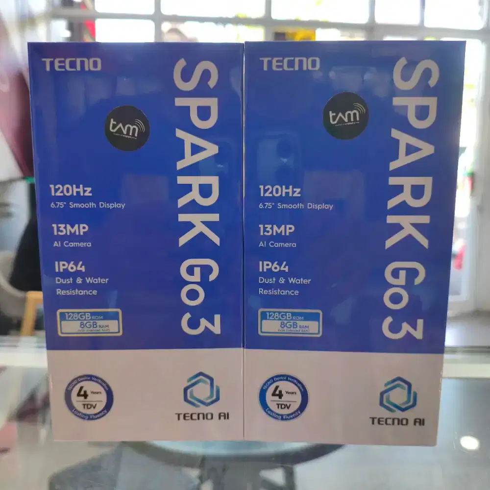 Tecno spark Go 3 batrei 5000mAh