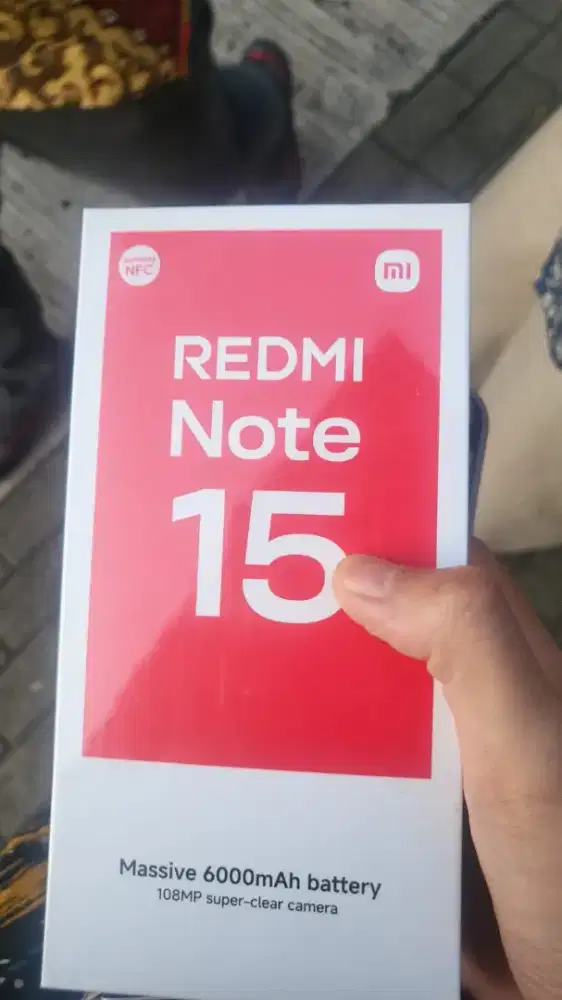 Xiaomi Redmi Note 15 RAM 8GB / ROM 256GB – BARU SEGEL – Murah!