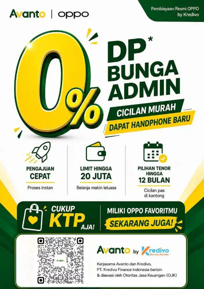 Cicilan Hp Tanpa Ribet,Tanpa Dp, Tanpa Bunga, Proses Cepat KTP only