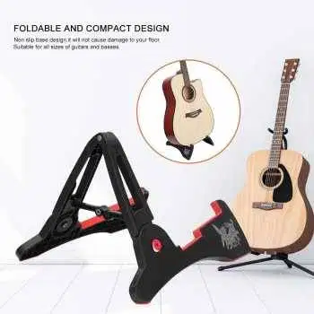 Stand Gitar Lipat Portable Foldable Guitar Holder