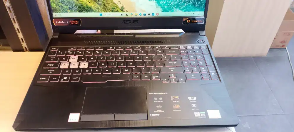 ASUS TUF GAMING A15 RYZEN 7 4800H RTX 3050