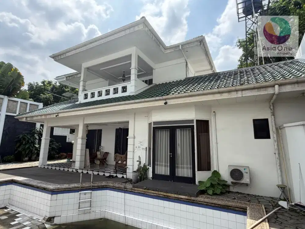 Dijual Rumah Mewah + Private Pool di Bangka Kemang, Mampang Prapatan, Jakarta Selatan