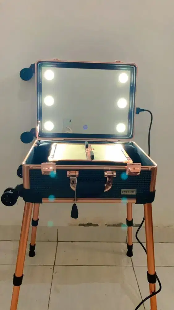 JUAL MURAH Beauty Case Tempat Makeup Aesthetic Bluetooth
