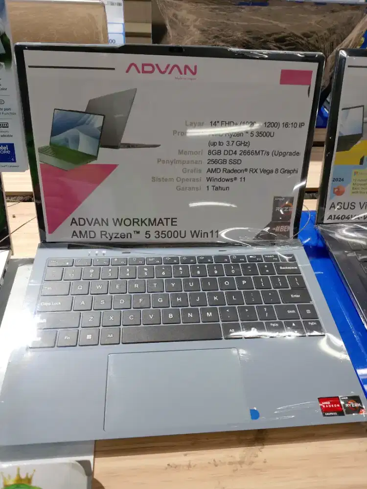 NOTEBOOK ADVAN WORKMATE 8GB 256