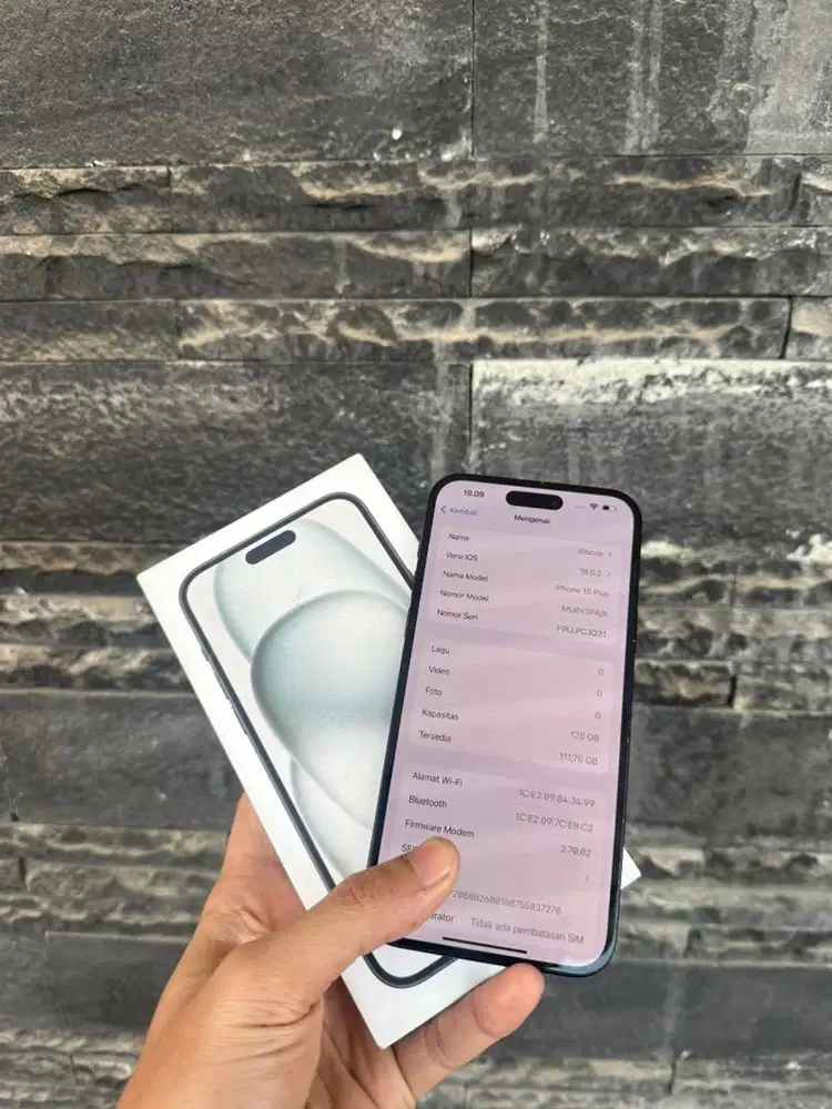 Iphone 15+ 128gb ibox