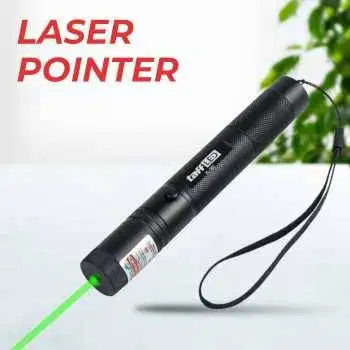 Laser Pointer Green Beam 1mW 532nm with Baterai dan Charger
