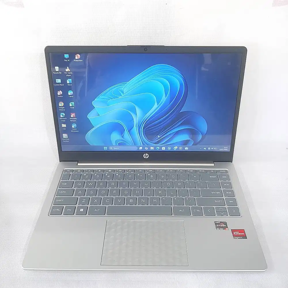GRANSI BLN 11 2026 LAPTOP HP 14 AMD RYZEN 3 7320U RAM 8GB NVME 512GB