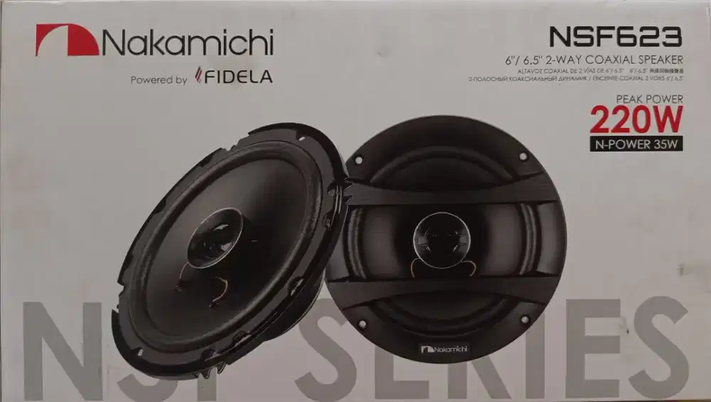 Speaker Pintu Nakamichi Full set Gress