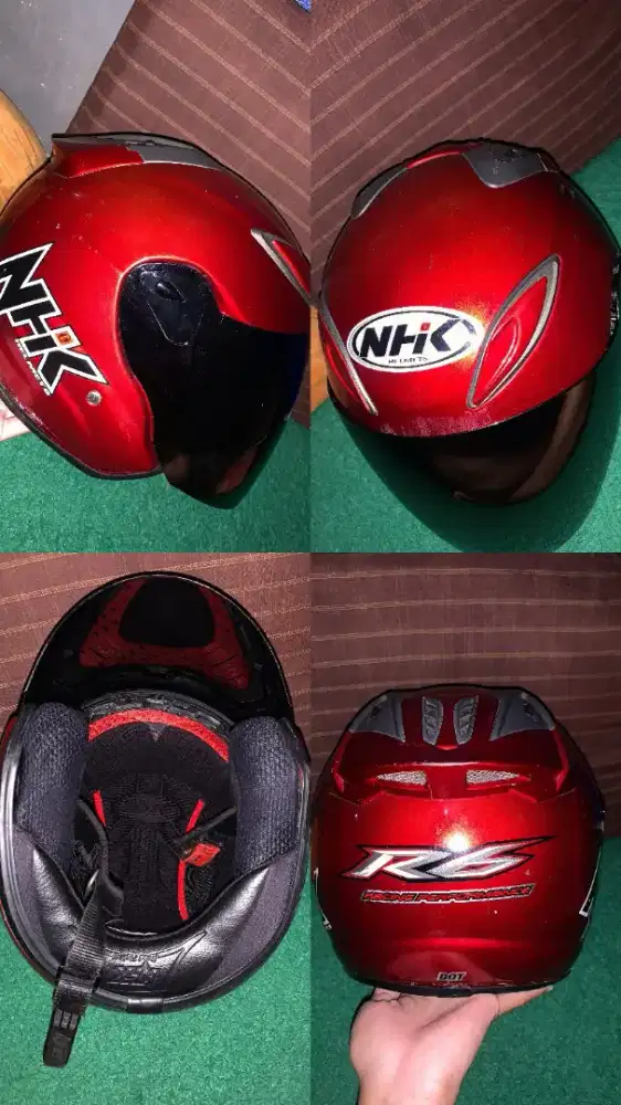 helm nhk r6 bekas