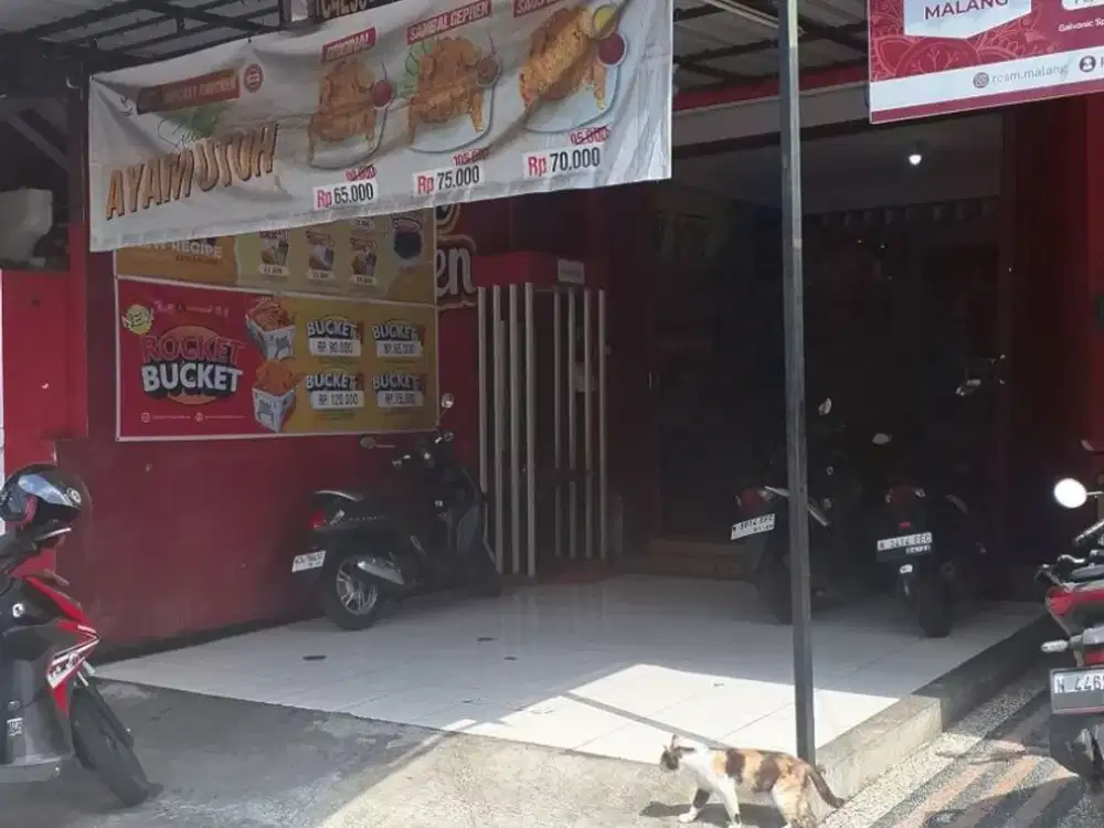 Di jual ruko 2 lantai 0 jalan sawojajar malang murah