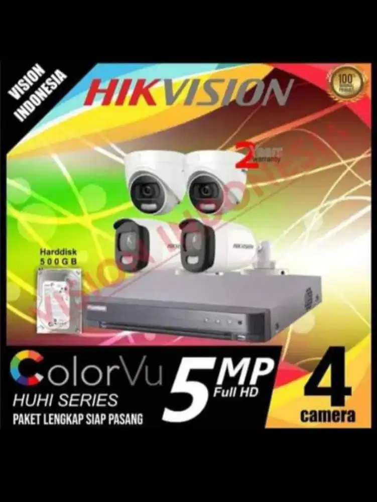 PROMO PAKET LENGKAP KAMERA CCTV BERKUALITAS