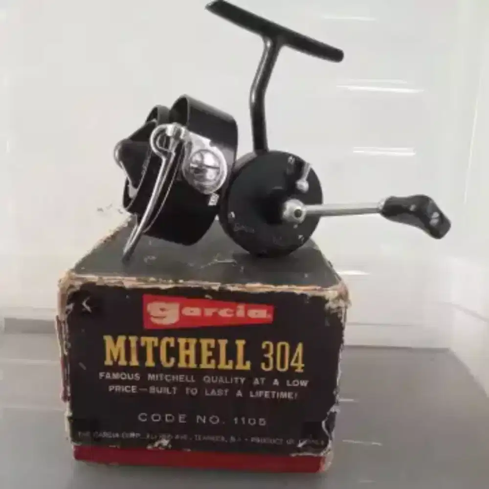 Reel pancing vintage garcia mitchell 304 made in France