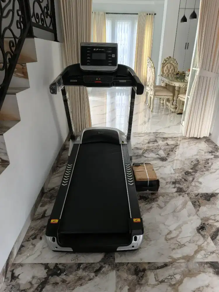 treadmill elektrik jumbo multifungsi fitur lengkap bisa cod