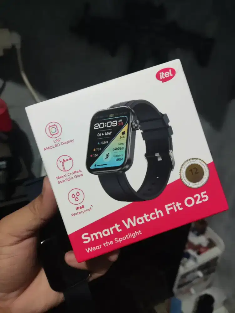 Smartwatch Itel Fit 025 Amoled Fullset Garansi