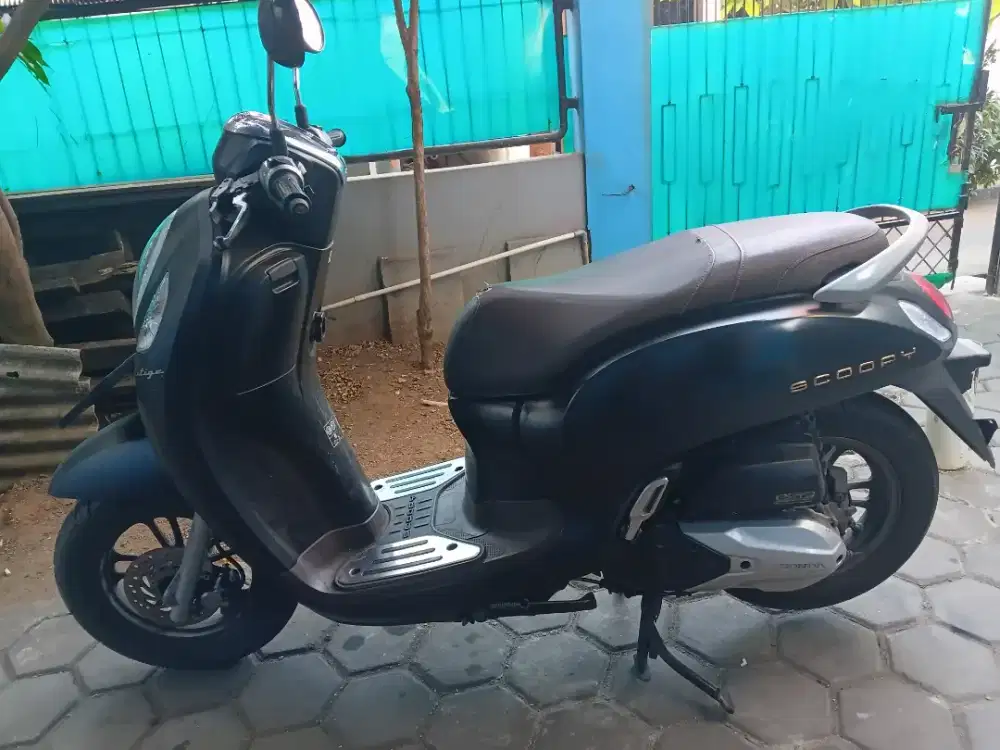 Scoopy 2023 pajak on mesin halus