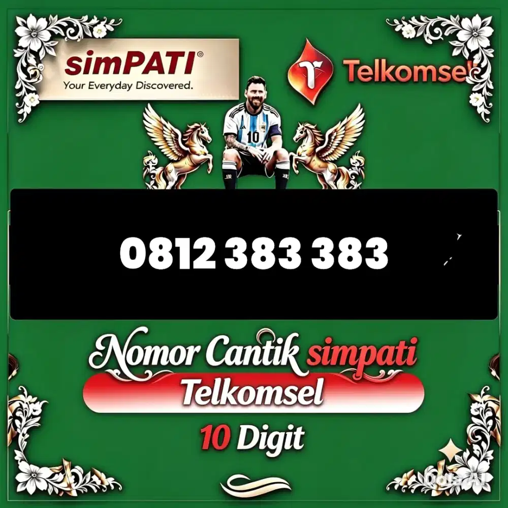Nomor Cantik simpati Telkomsel 10 digit