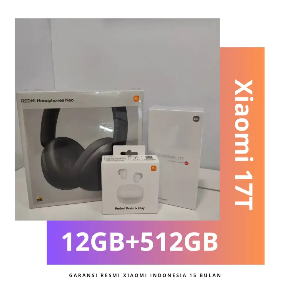 Xiaomi 17T varian 12GB+512GB Garansi Resmi Indonesia