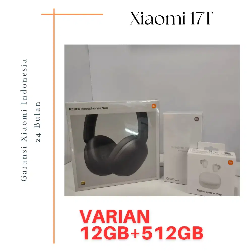 Xiaomi 17T varian 12GB+512GB Garansi Resmi Indonesia