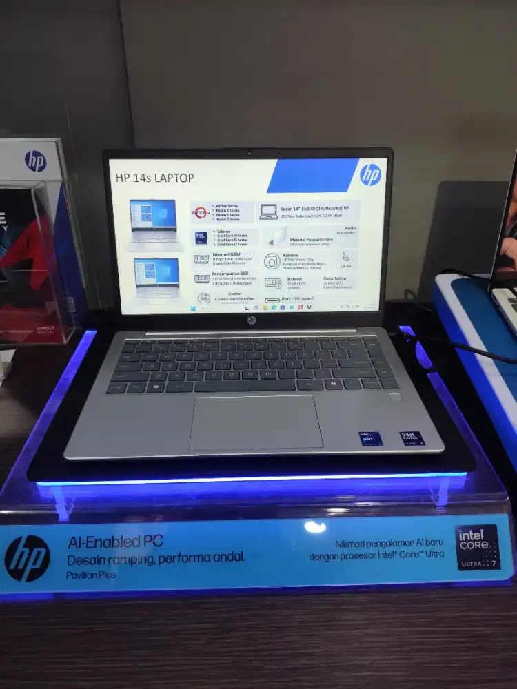HP 14 EP1188TU IntelCore Ultra 5 125H 16GB SSD 512GB  W11+OH2024+M365