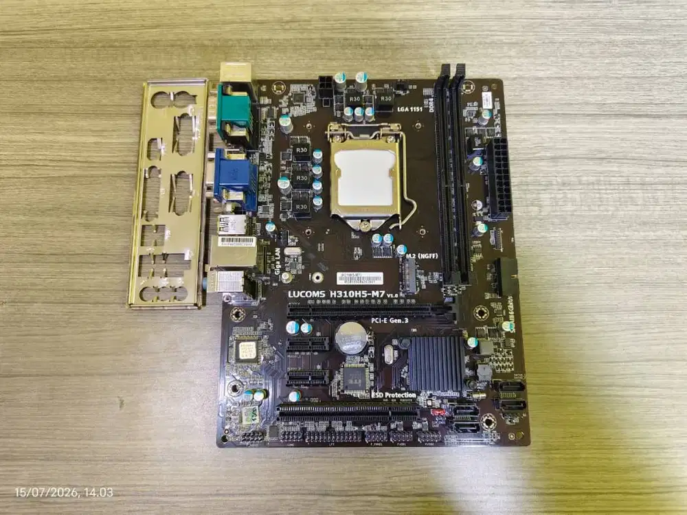 Motherboard H310 support ssd m2 nvme
