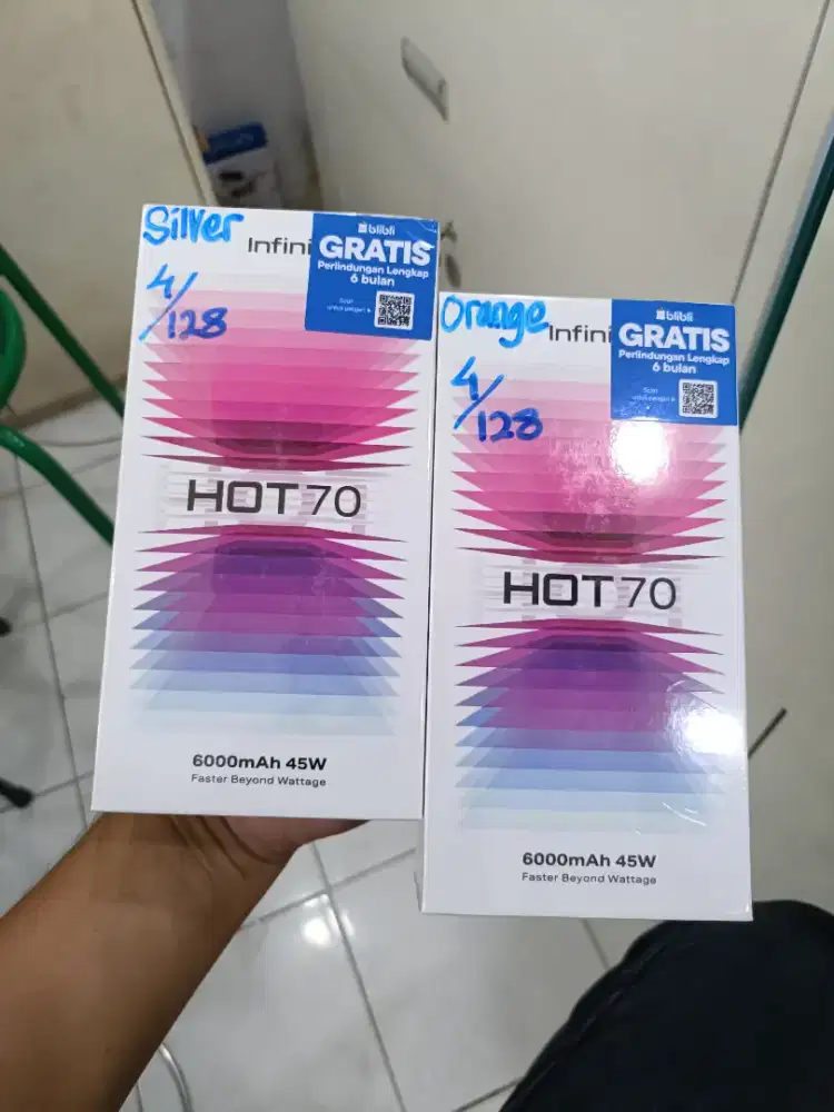 Infinix hot 70 4/128 New segel