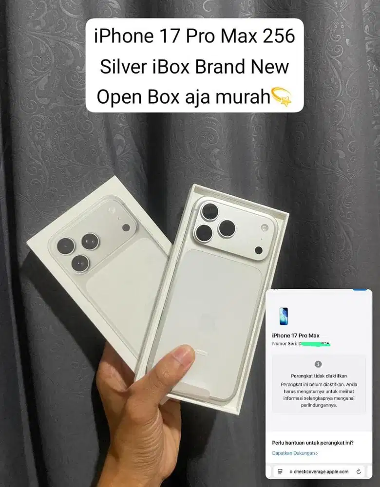 IP 17 Pro Max 256 Silver
