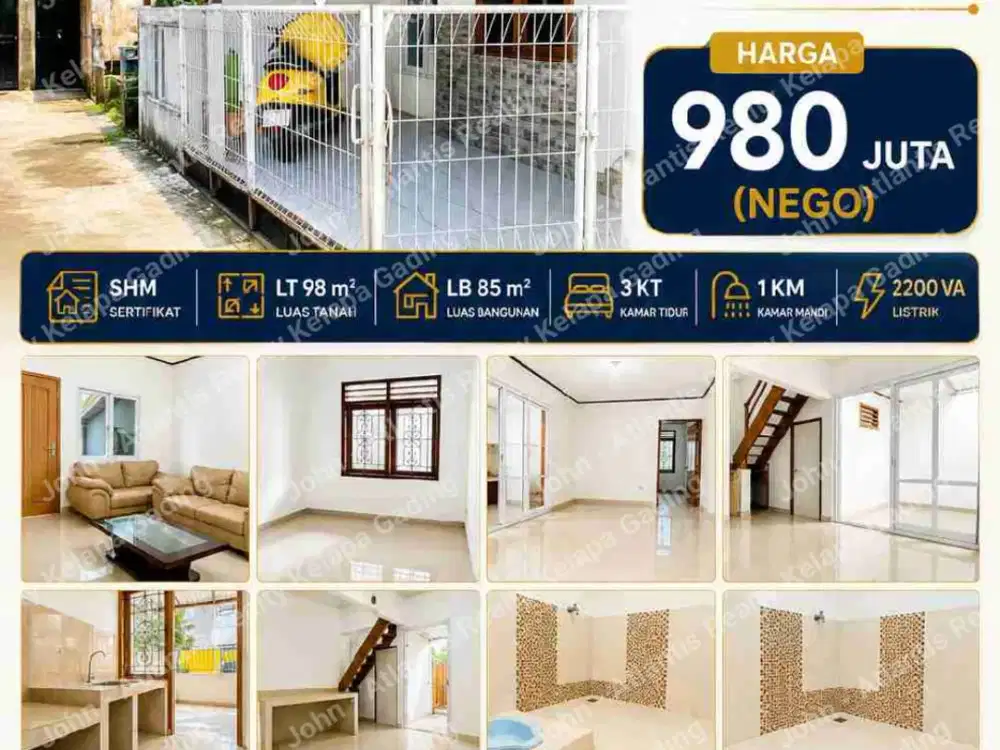 Rumah siap huni kawasan Margonda, Depok