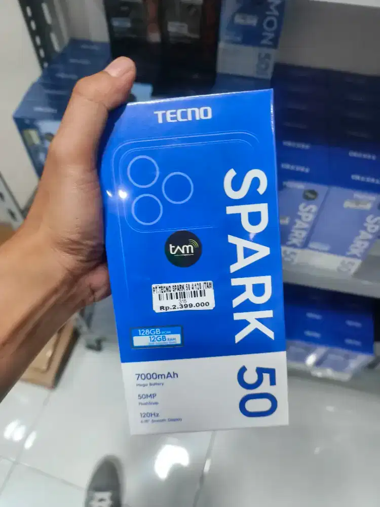 TECNO SPARK 50 6/128GB | ATLANTIS DAHSYAT