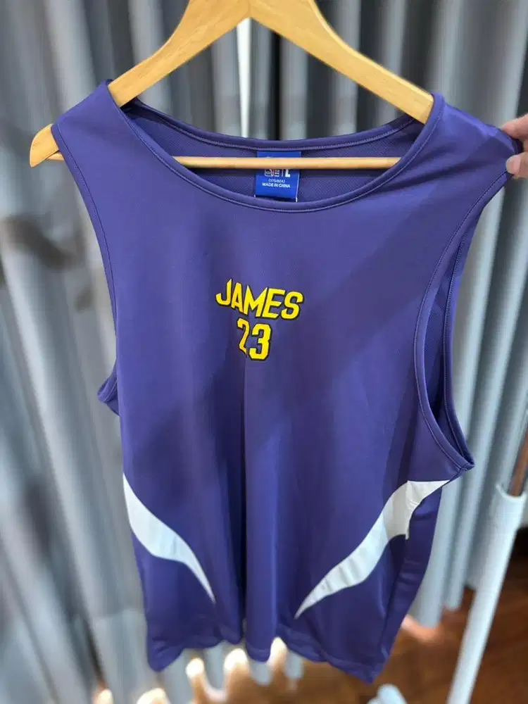 Baju basket Ungu Lakers