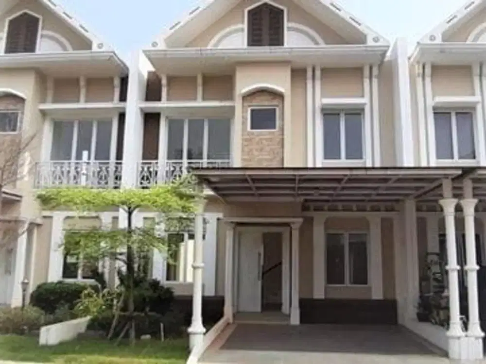 DISEWAKAN RUMAH DI CLUSTER THAMES JAKARTA GARDEN CITY