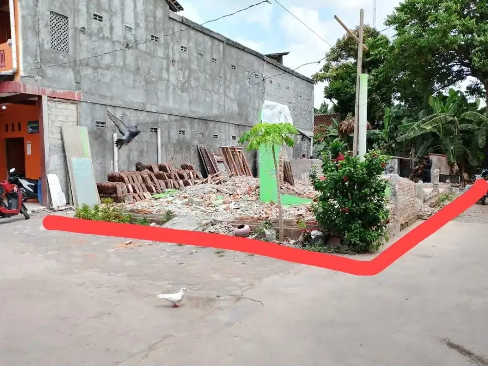 Tanah Pekarangan Murah Dekat Kampus UMY#Kode : TP 028