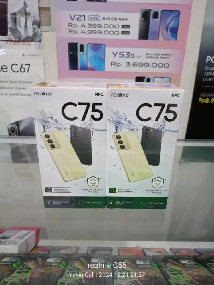Realme C75 8+16/256 GB Tahan Air Tahan Banting 6000 mAh Garansi Resmi