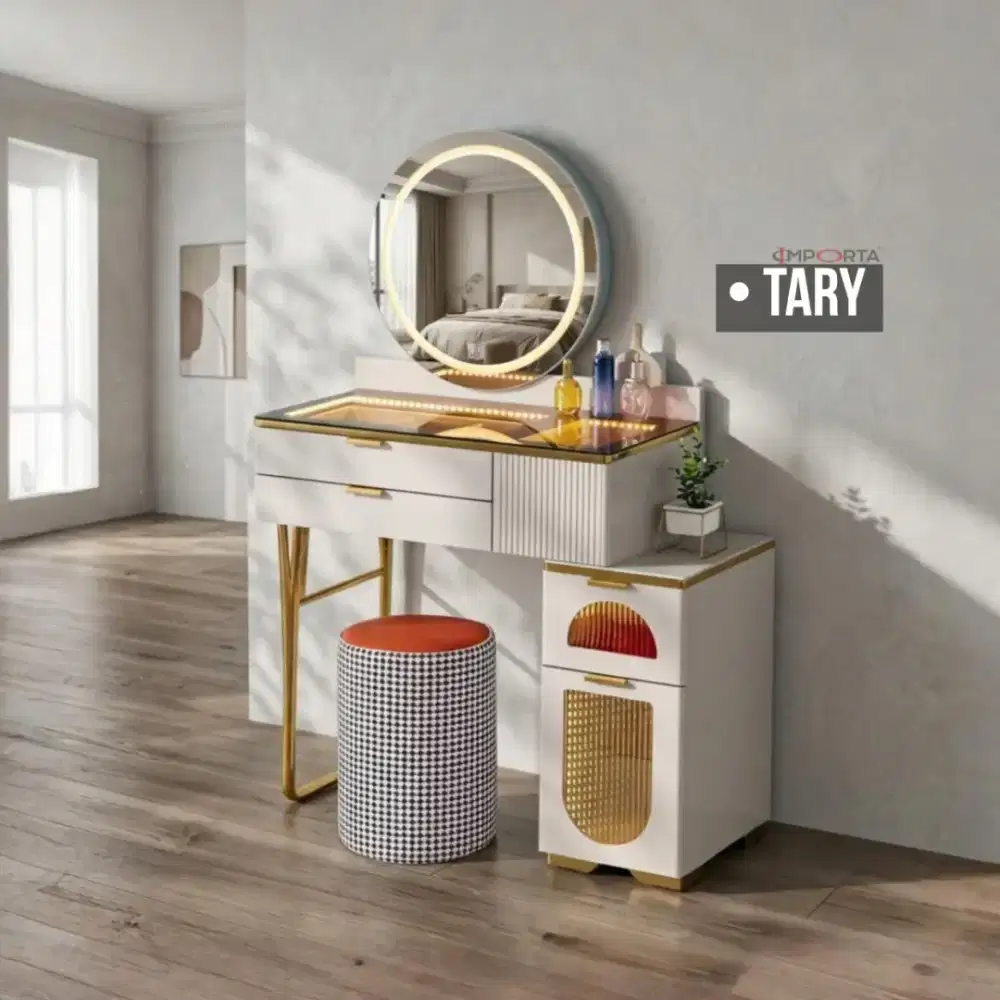 Meja Rias LED Importa Tary
