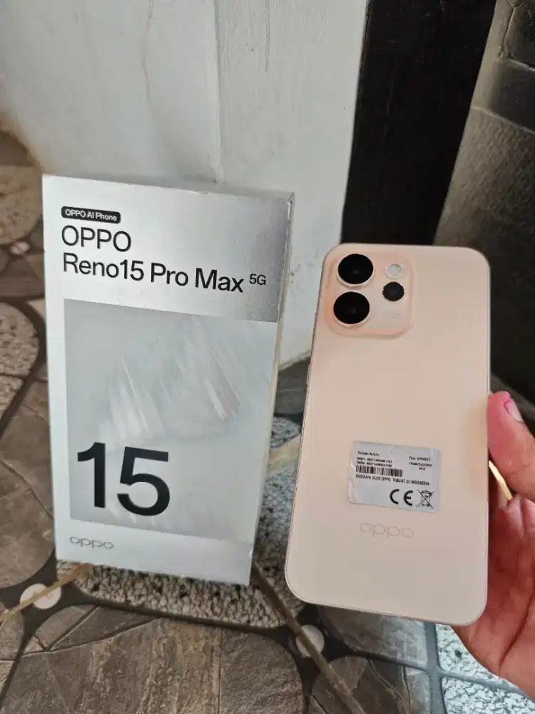 Oppo Reno 15 Pro Max 5G 12/512GB Fullshet LikeNew