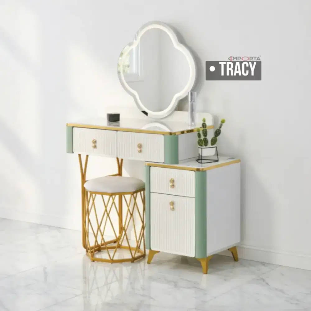 Meja Rias LED Importa Tracy