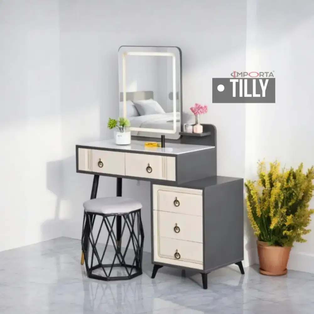 Meja Rias LED Importa Tilly