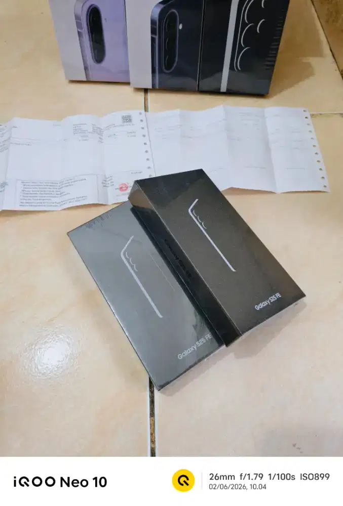 NEW 100% | Samsung S25 FE 5G 8/256GB Jet Black SEGEL | Grs Resmi Sein