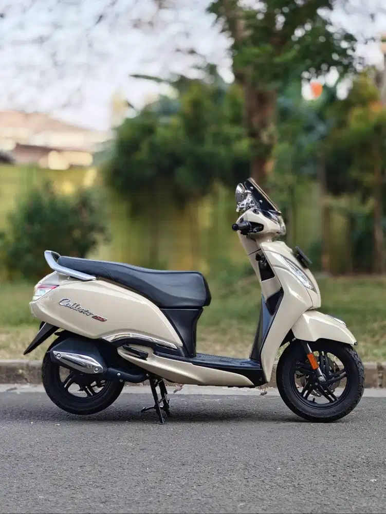 TVS CALLISTO 125 COKLAT 2025 KM 5K MULUS KAYAK BARU