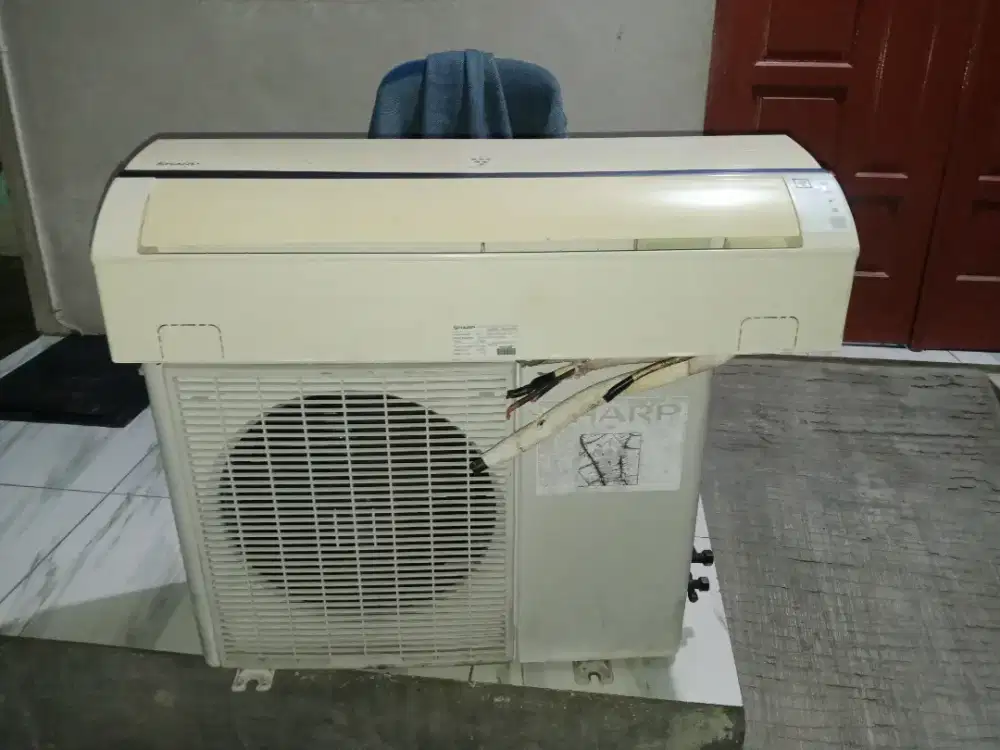 Saya menampung ac dan genset rusak nya