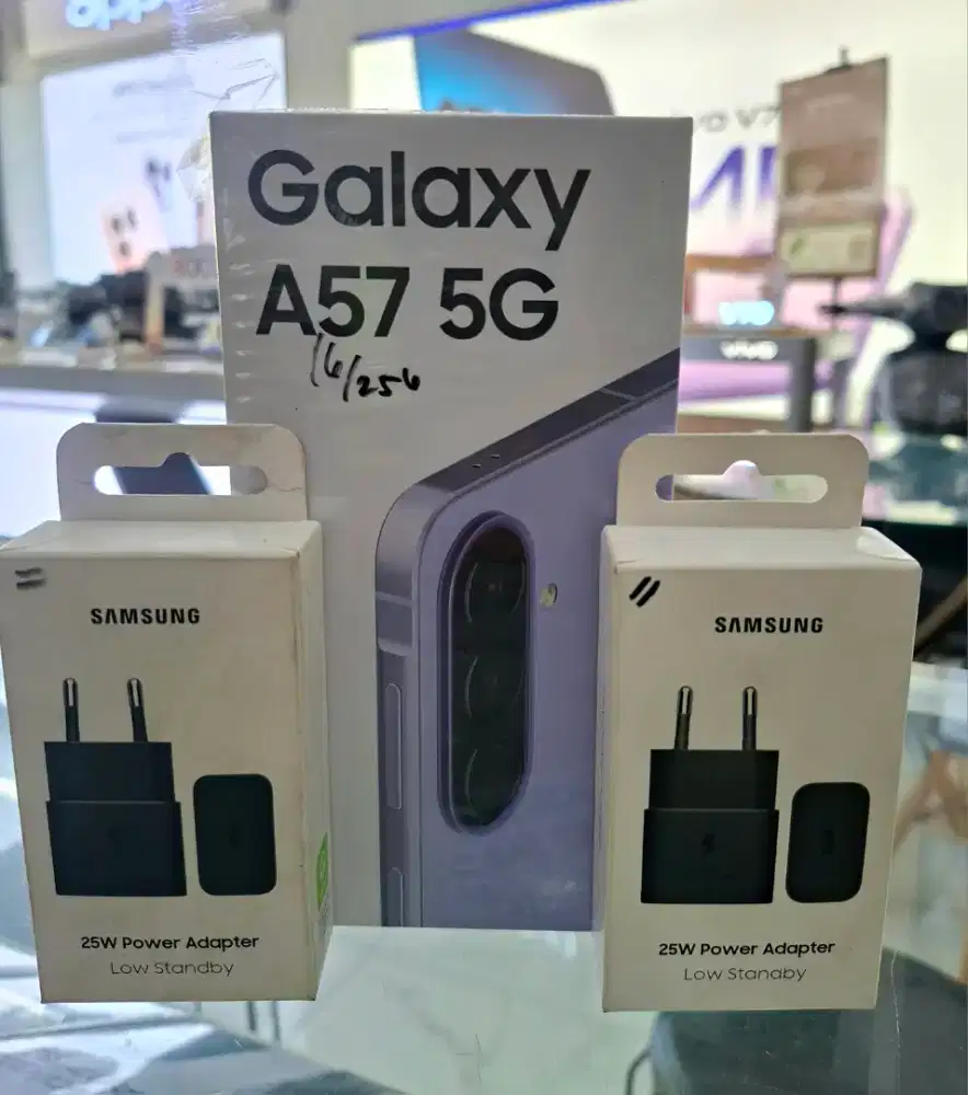 SAMSUNG A57 8/256 PROMO FREE ADAPTOR 25W 2UNIT