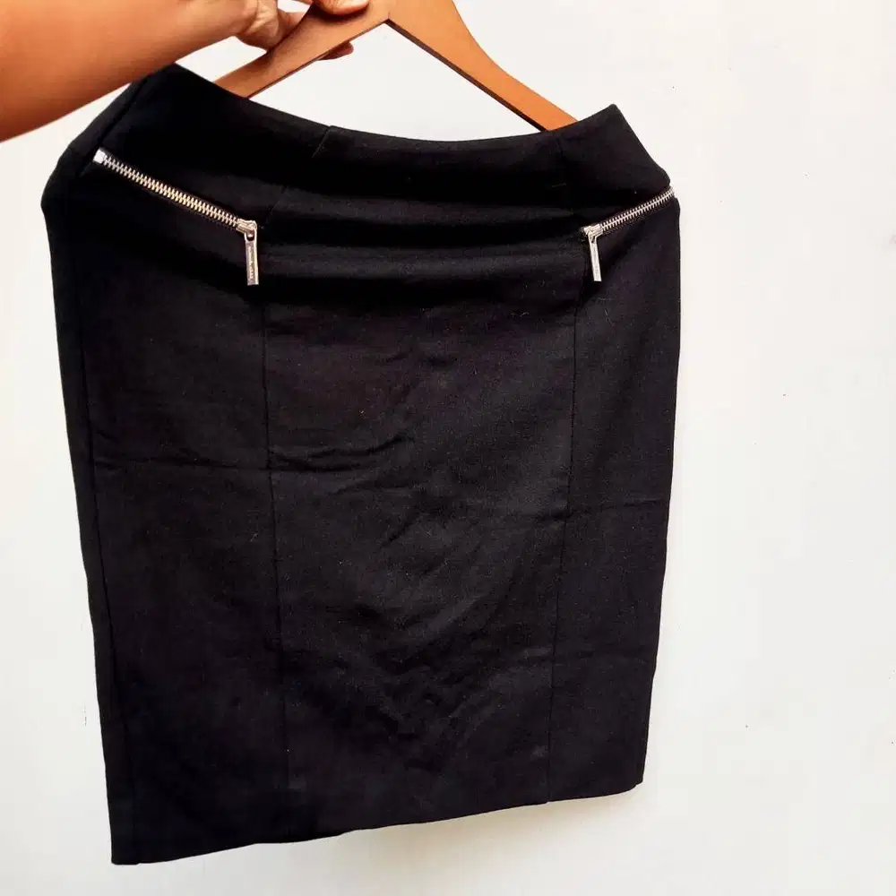 Rok Hitam Michael Kors Wanita Casual