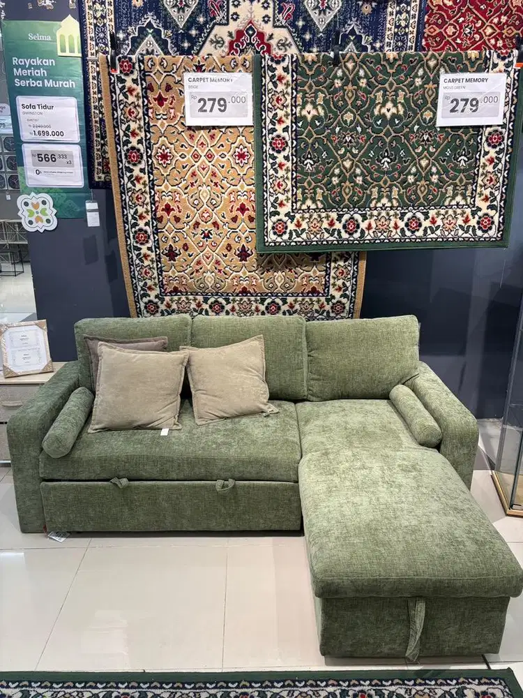 SOFA L MULTIFUNGSI EMPUK