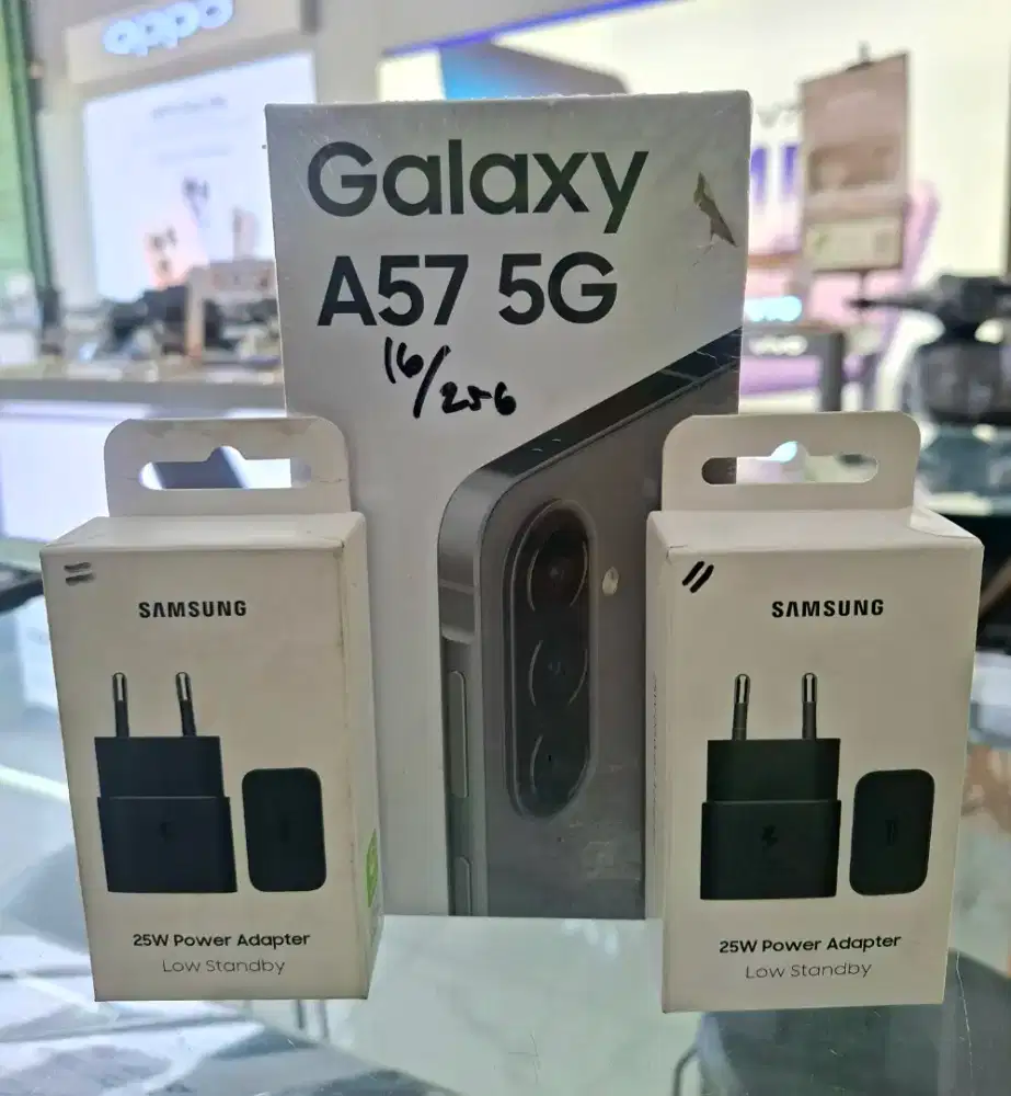 SAMSUNG A57 8/256 PROMO FREE ADAPTOR 25W 2UNIT