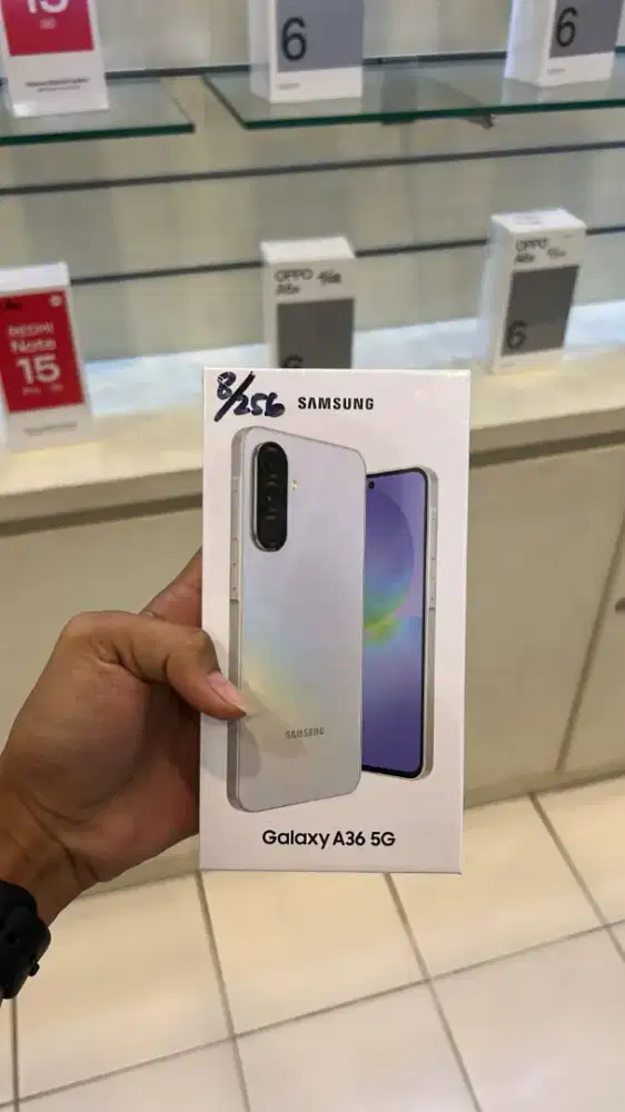 Murah hp Samsung A36 5G 8/256 grs resmi, bs TT